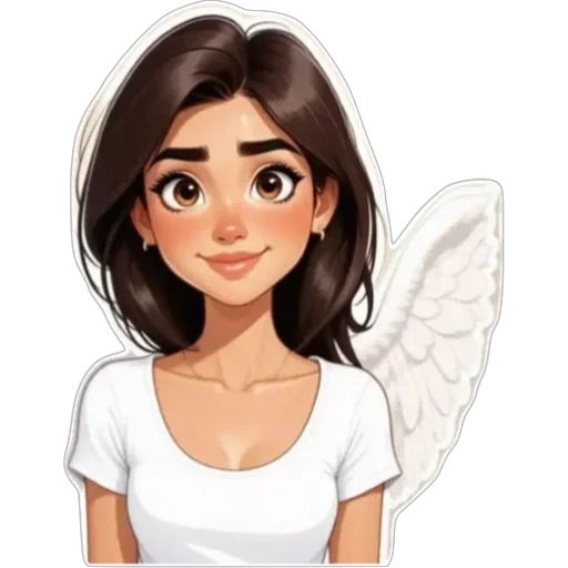 😇 Стикер «Даша» для Telegram