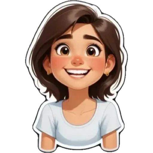☺️ Стикер «Даша» для Telegram
