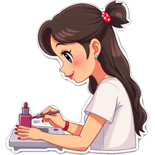 💅 Стикер «Даша» для Telegram