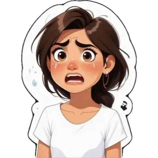 😨 Стикер «Даша» для Telegram