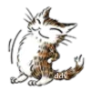 Стикер 58 Котик Даян