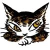 Стикер 53 Котик Даян