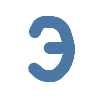 💙 Эмодзи «Синие буквы, русские и английские, множество иконок» для Telegram
