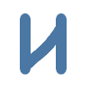💙 Эмодзи «Синие буквы, русские и английские, множество иконок» для Telegram
