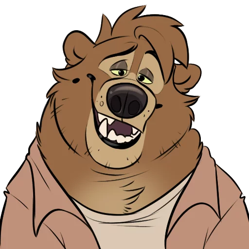 😏 Стикер «Dead Bear» для Telegram