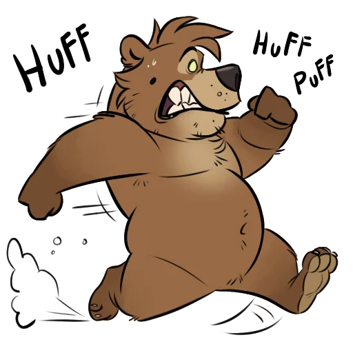💨 Стикер «Dead Bear» для Telegram