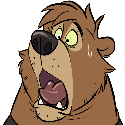😱 Стикер «Dead Bear» для Telegram