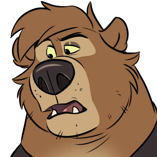 😩 Стикер «Dead Bear» для Telegram