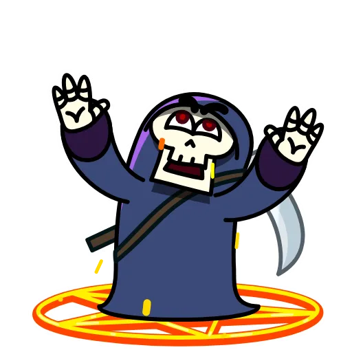 Стикер 10 Dead Death