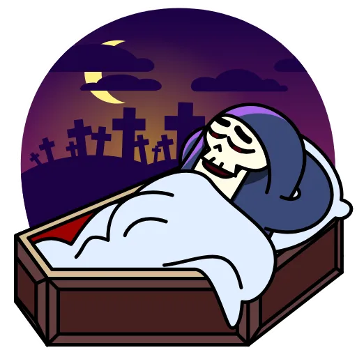 Стикер 18 Dead Death