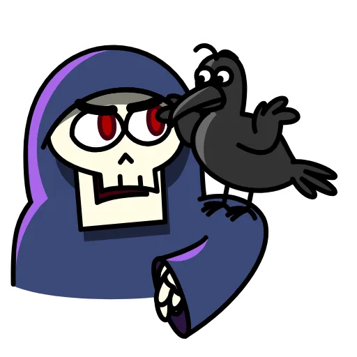 Стикер 20 Dead Death