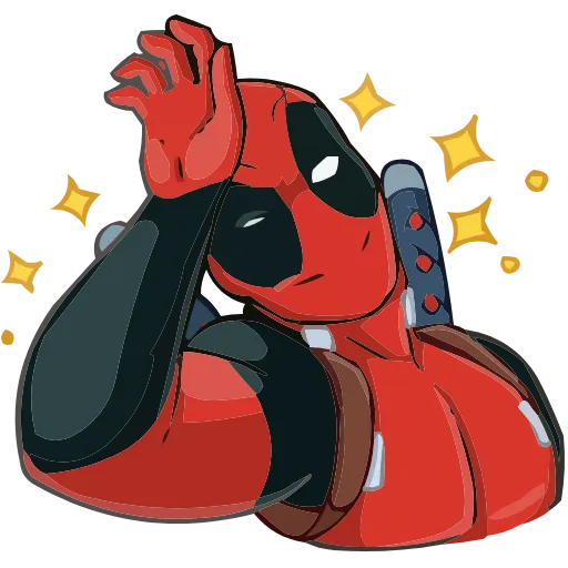 Стикер 42 Deadpool • Wolverine • Lady Deadpool