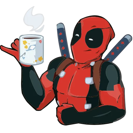 Стикер 33 Deadpool • Wolverine • Lady Deadpool