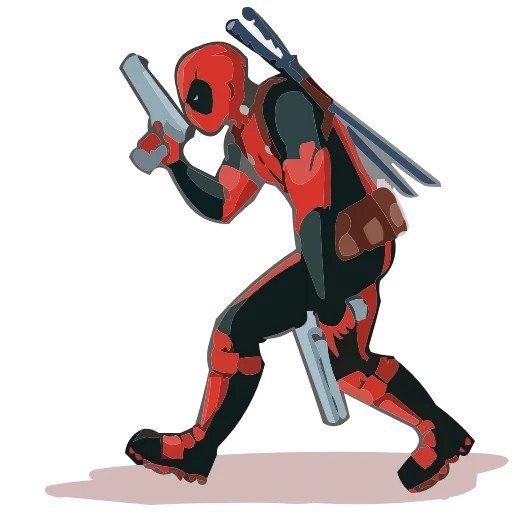 Стикер 58 Deadpool • Wolverine • Lady Deadpool