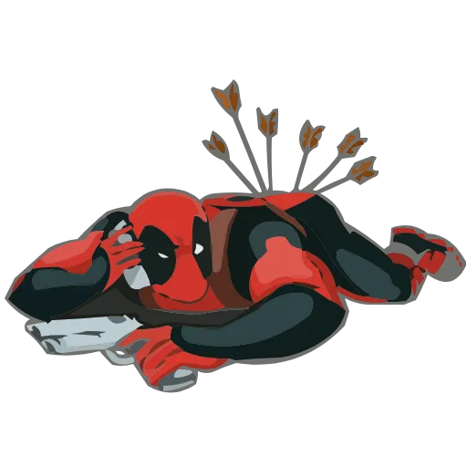 Стикер 44 Deadpool • Wolverine • Lady Deadpool