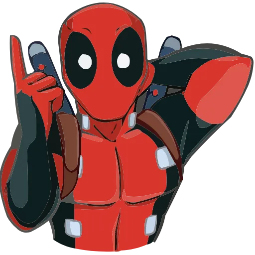 Стикер 48 Deadpool • Wolverine • Lady Deadpool