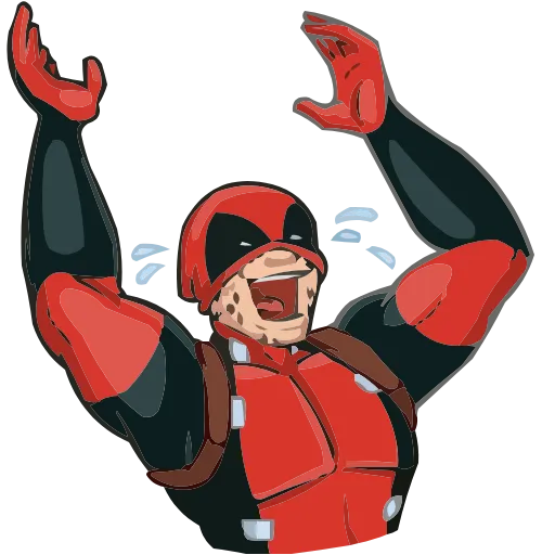 Стикер 46 Deadpool • Wolverine • Lady Deadpool
