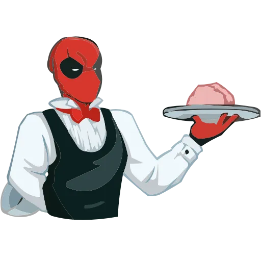 Стикер 52 Deadpool • Wolverine • Lady Deadpool