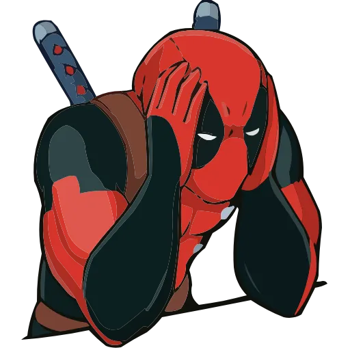 Стикер 54 Deadpool • Wolverine • Lady Deadpool