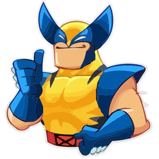 Стикер 7 Deadpool • Wolverine • Lady Deadpool