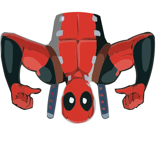 Стикер 53 Deadpool • Wolverine • Lady Deadpool
