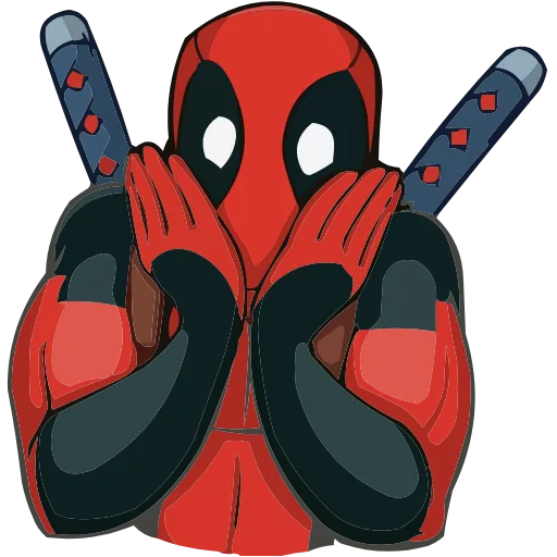 Стикер 39 Deadpool • Wolverine • Lady Deadpool