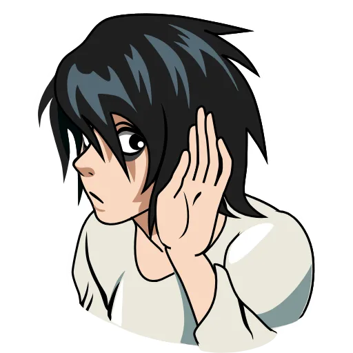 Стикер 13 Death Note - тетрадь смерти.