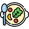 Стикер 15 🌯 Food - эмоджи с едой.