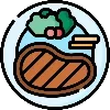 Стикер 47 🌯 Food - эмоджи с едой.