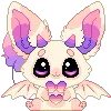 Стикер 22 Cute Demon Bats
