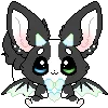 Стикер 16 Cute Demon Bats