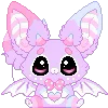 Стикер 60 Cute Demon Bats