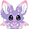 Стикер 34 Cute Demon Bats