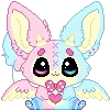 Стикер 8 Cute Demon Bats