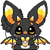 Стикер 52 Cute Demon Bats