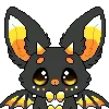 Стикер 51 Cute Demon Bats