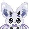 Стикер 45 Cute Demon Bats