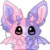 Стикер 14 Cute Demon Bats
