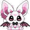 Стикер 4 Cute Demon Bats