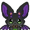 Стикер 61 Cute Demon Bats
