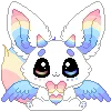 Стикер 24 Cute Demon Bats