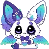 Стикер 10 Cute Demon Bats