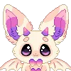 Стикер 21 Cute Demon Bats
