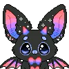 Стикер 27 Cute Demon Bats