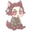 Стикер 4 Demon Slayer