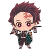 Стикер 5 Demon Slayer