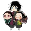 Стикер 9 Demon Slayer