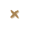 ✖️ Эмодзи «Бронзовые буквы» для Telegram