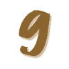 9⃣ Эмодзи «Бронзовые буквы» для Telegram
