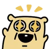 🐶 Эмодзи «Derpy Pup» для Telegram